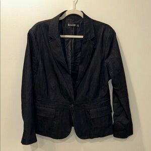 New York & Company Dark Blue Blazer